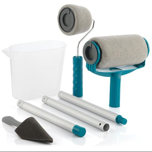 Set de rodillos de pintura recargables antigoteo